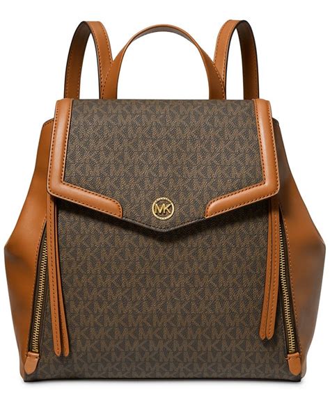 michael michael kors logo freya medium backpack|MICHAEL Michael Kors Freya Medium Backpack .